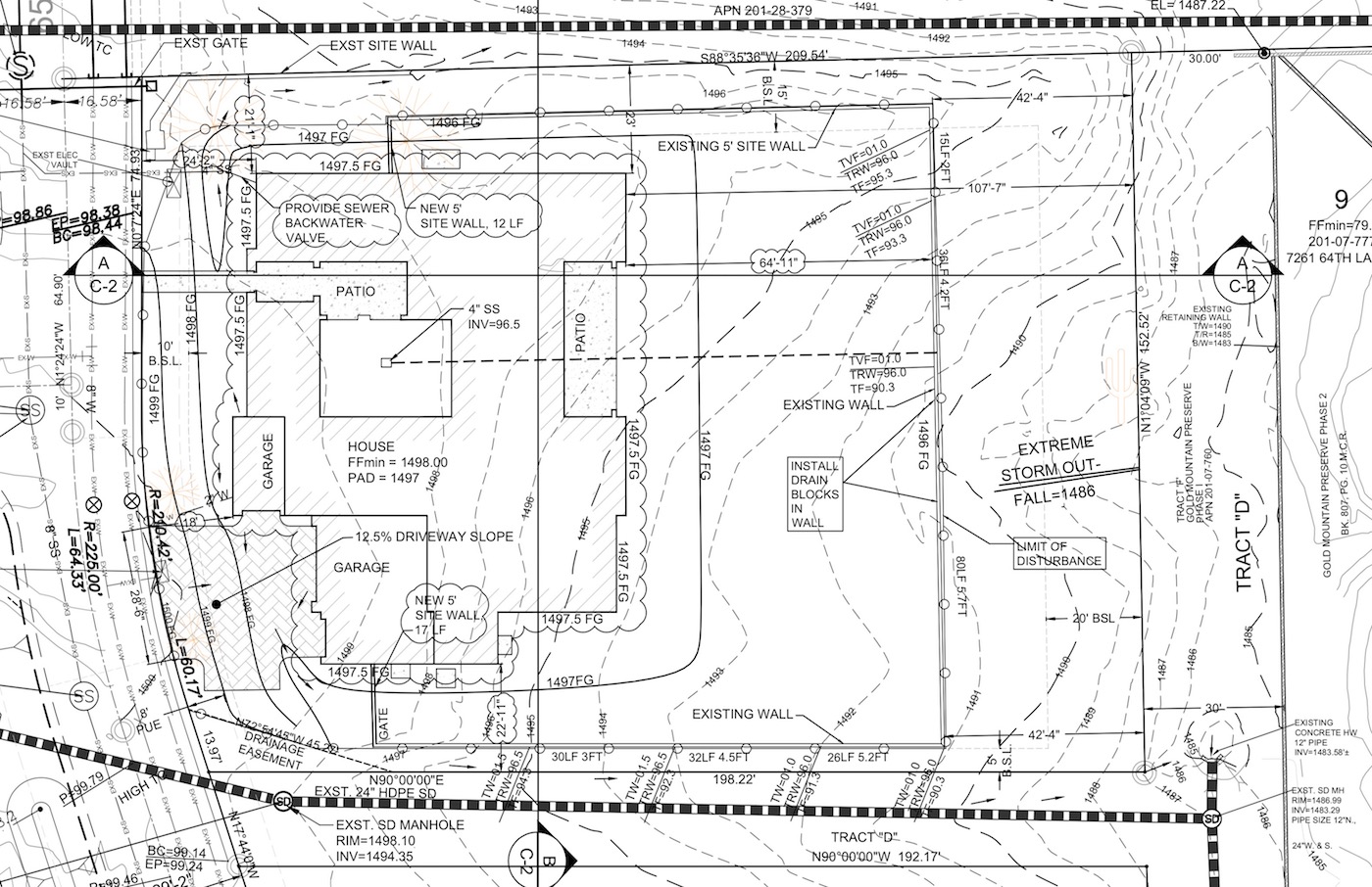 Anyone familiar with home building and grading & drainage? (insurance ...